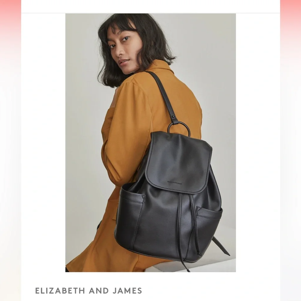 VEGAN LEATHER BACKPACK